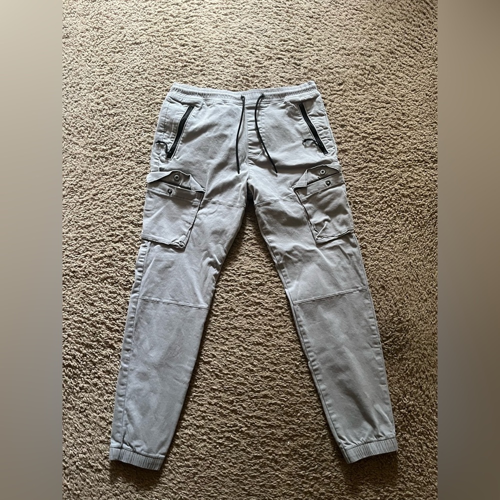 Men’s Hollister Grey Cargo Skinny Jogger